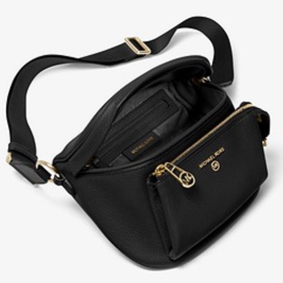 MK, Slater Medium Pebbled leather Sling pack - Picture 4 of 5